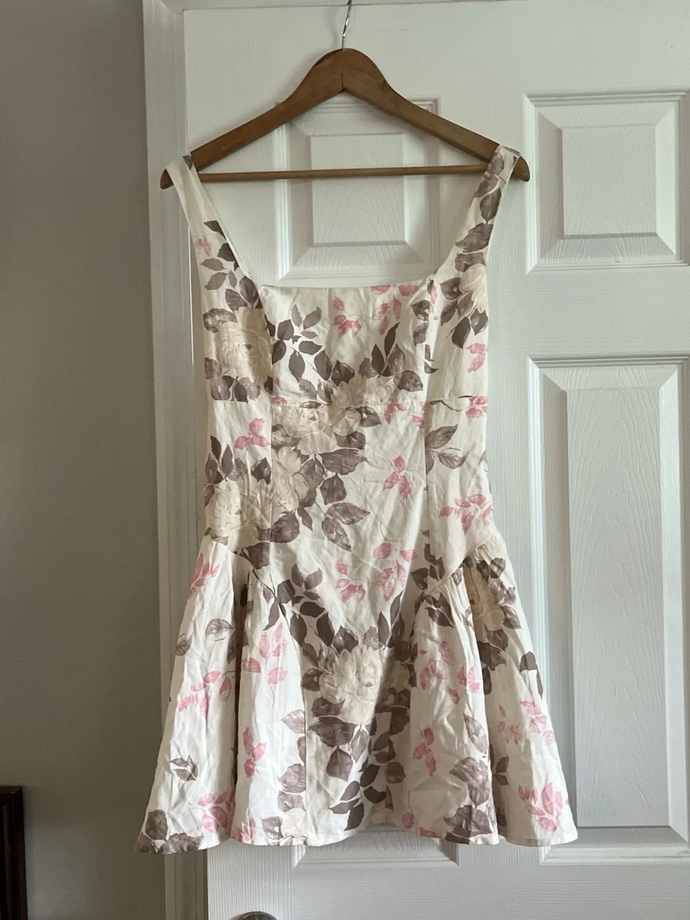 Adorable Fore coquette drop waist babydoll mini dress - Picture 1 of 8